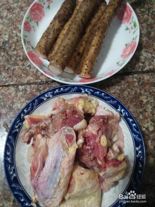 山药炖鸡汤的做法