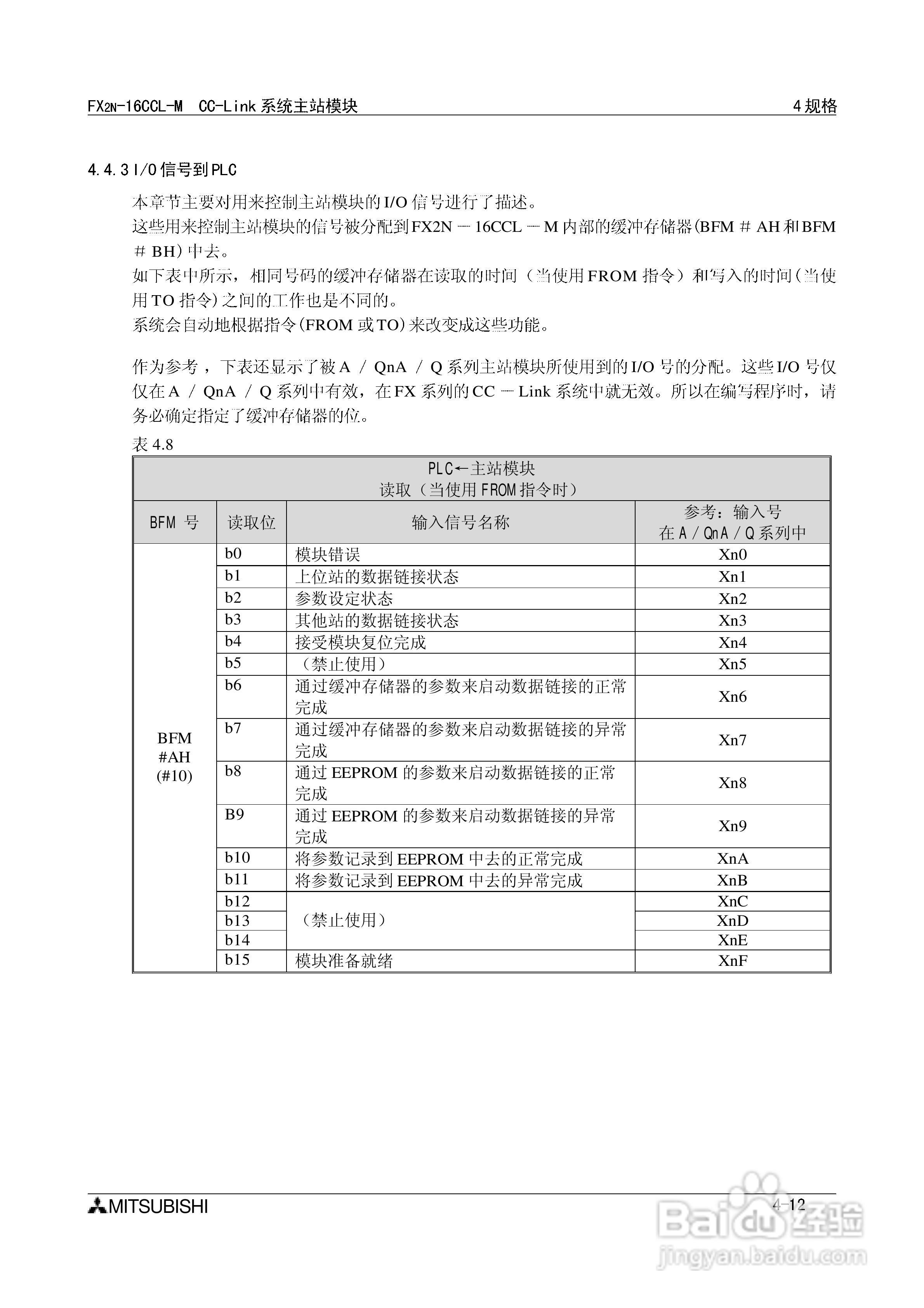 三菱电机 FX2N-16CCL-M/32CCL可编程控制器说明书:[5]