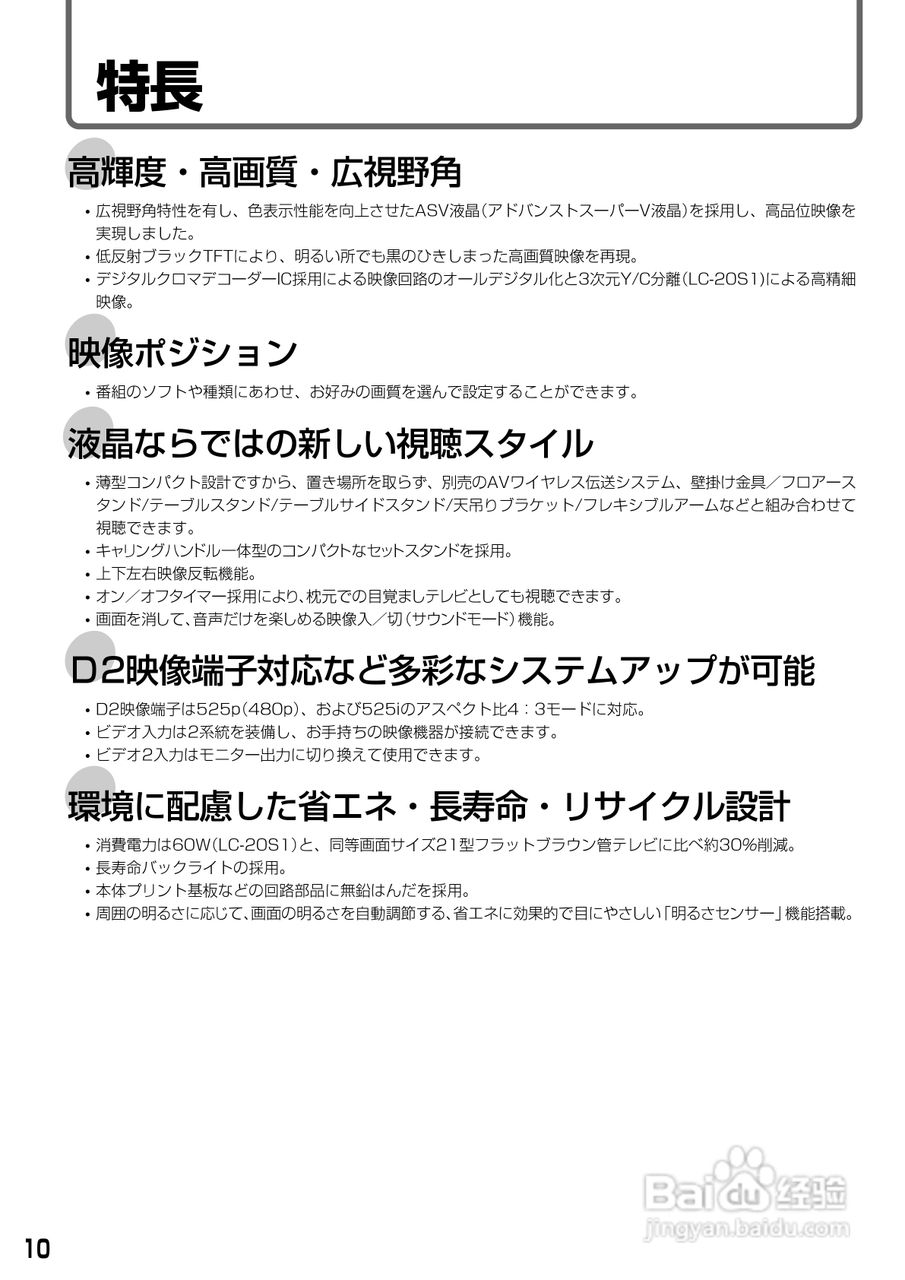 SHARP LC-20S1显示器说明书:[1]