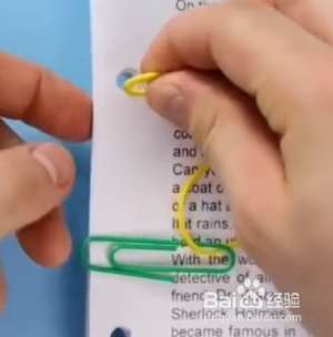 曲别针和皮筋的妙用