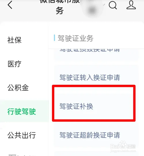 驾驶证补领去哪里办理