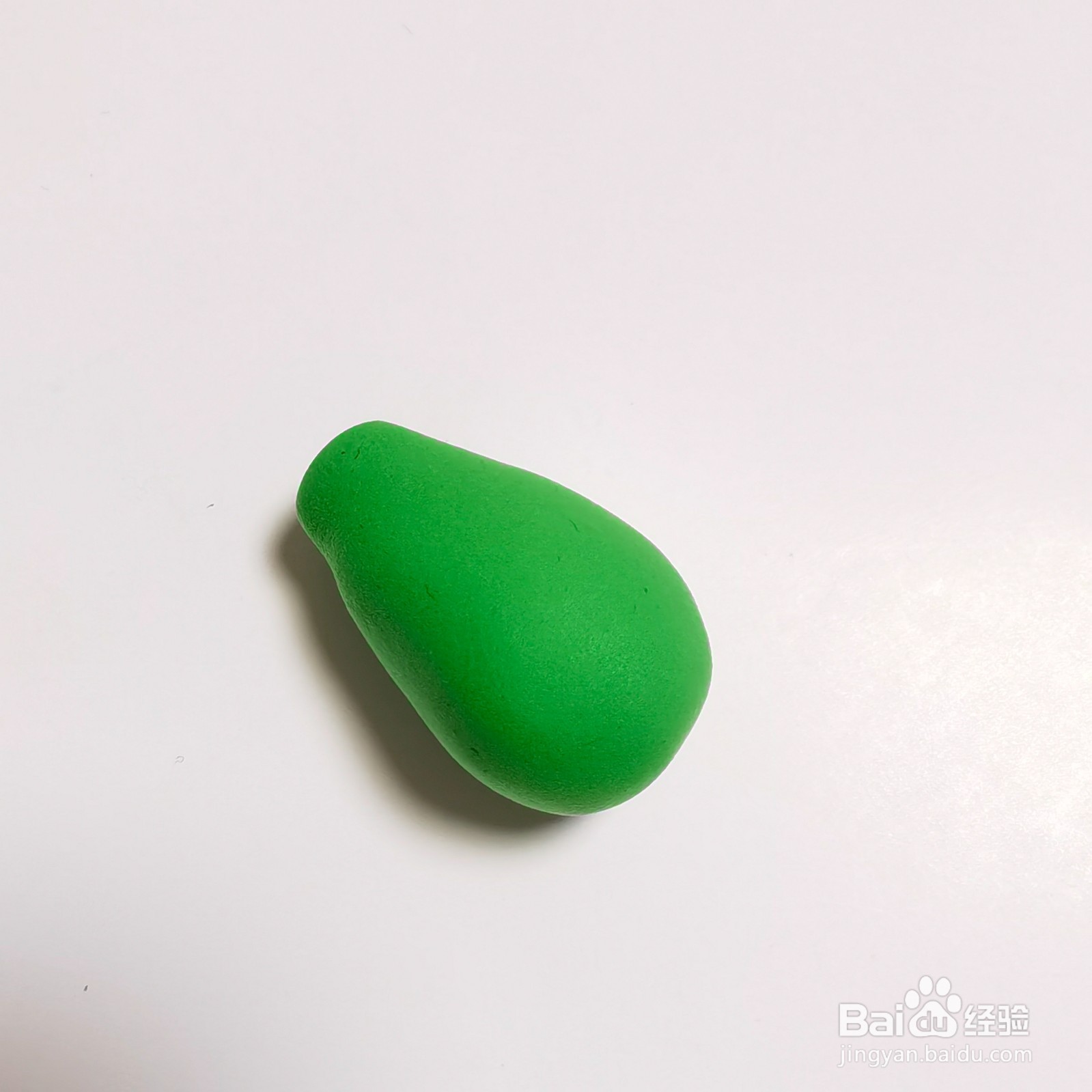 圣诞树彩泥手工做法