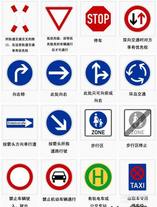 新手开车的注意事项