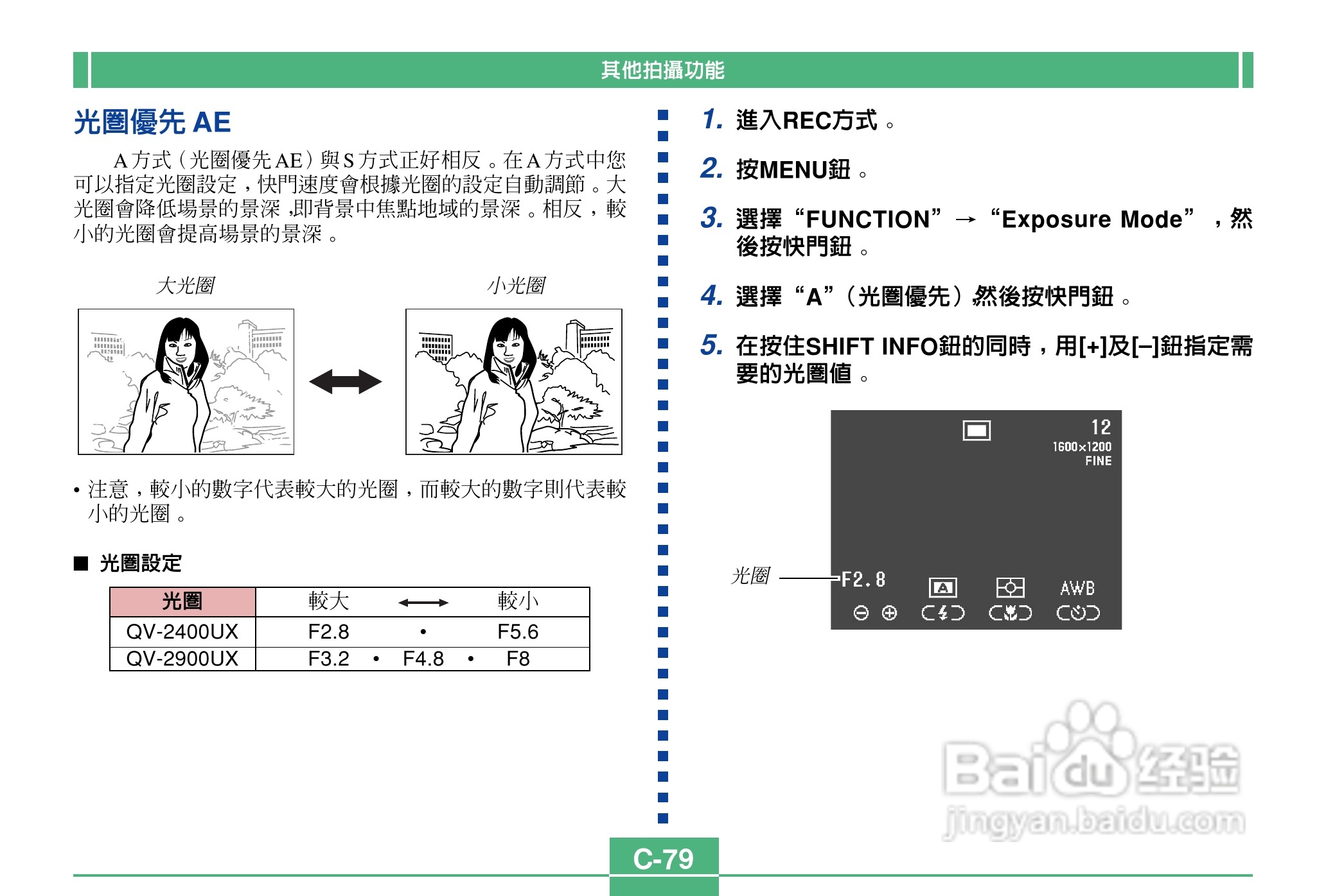 卡西欧QV-2900UX说码相机使用说明书:[8]