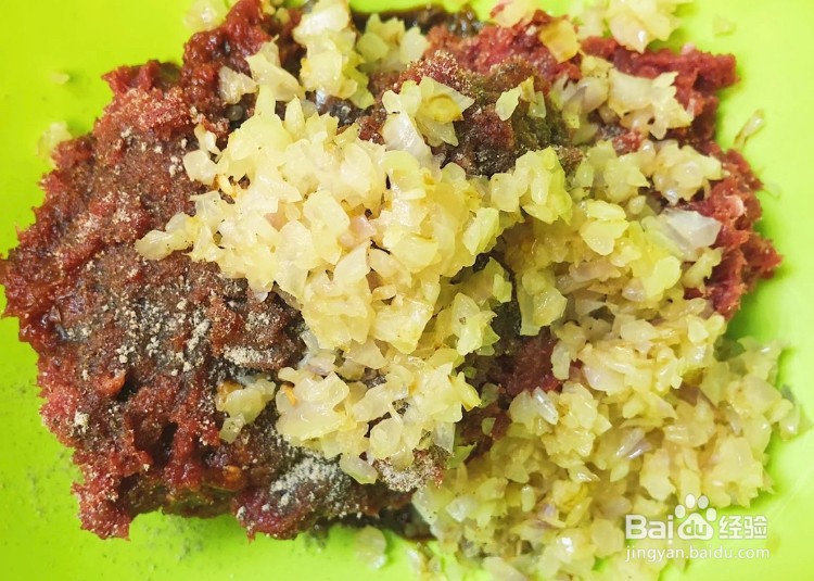 正宗美式牛肉汉堡饼的做法