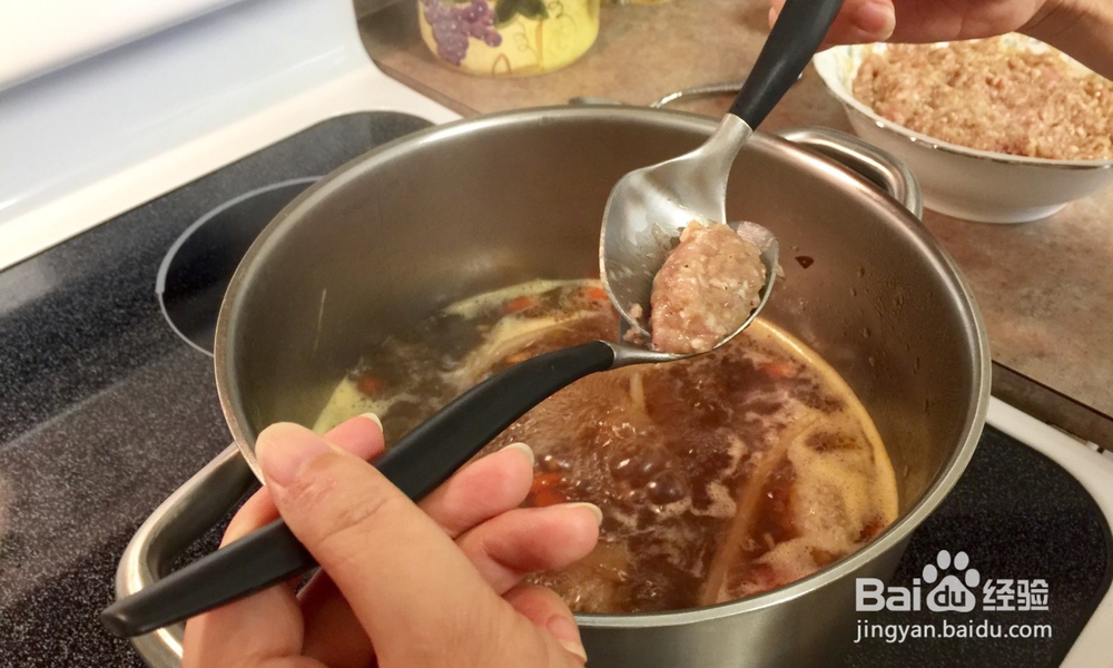 怎么做肉丸蔬菜粉丝汤