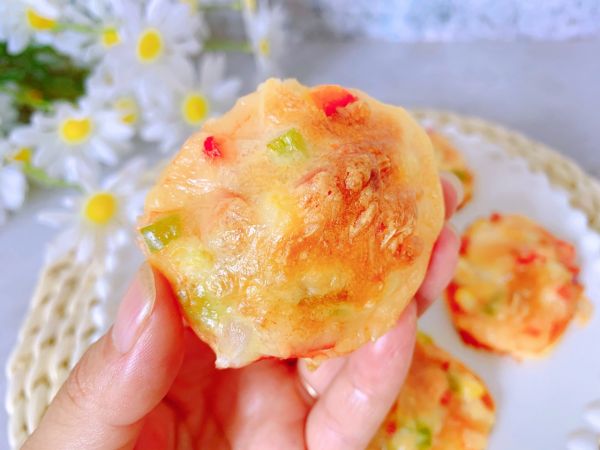 时蔬虾仁土豆小披萨