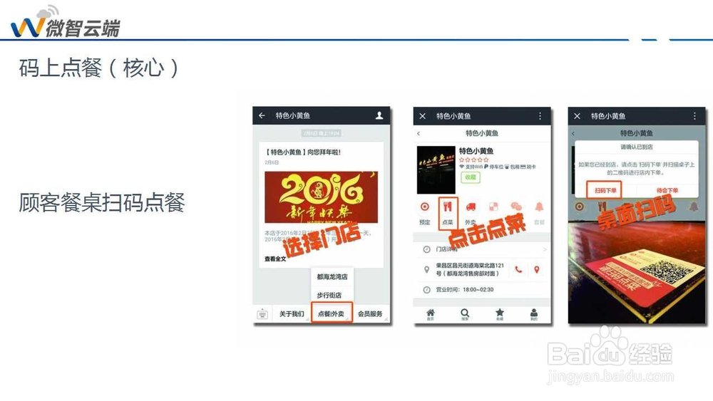 如何结合微信做餐饮