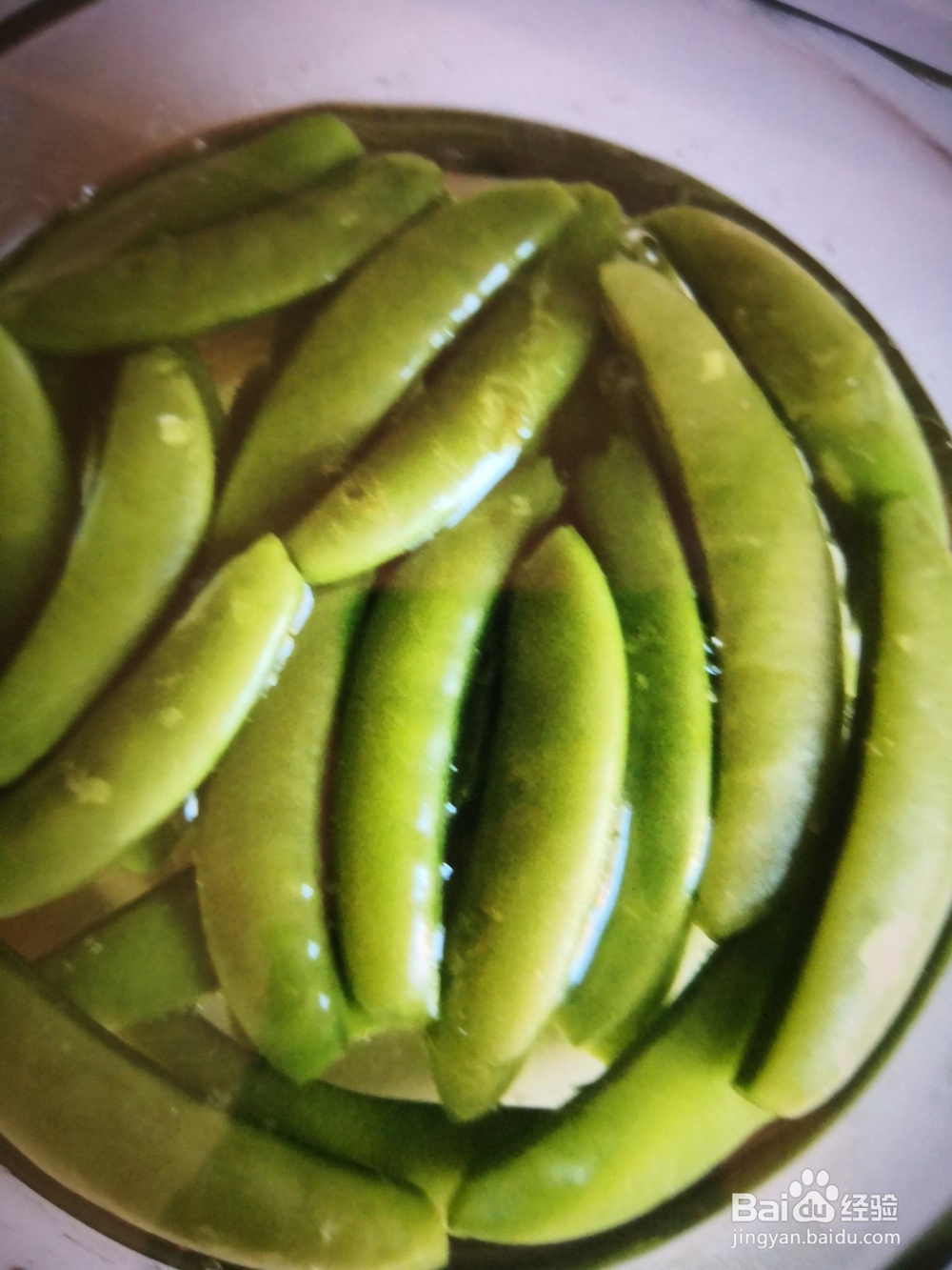 午餐肉炒甜蜜豆攻略