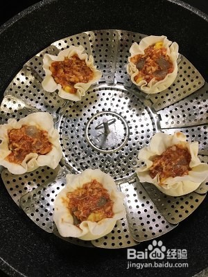 食补佳品鲜虾竹笋烧麦的做法