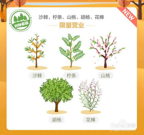 支付宝蚂蚁森林秋日最美种树如何解锁