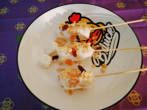 香蕉燕麦冰激凌