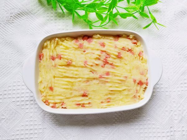 芝士火腿土豆泥