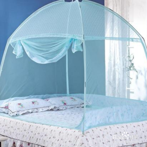 上铺没有支架怎么装蚊帐