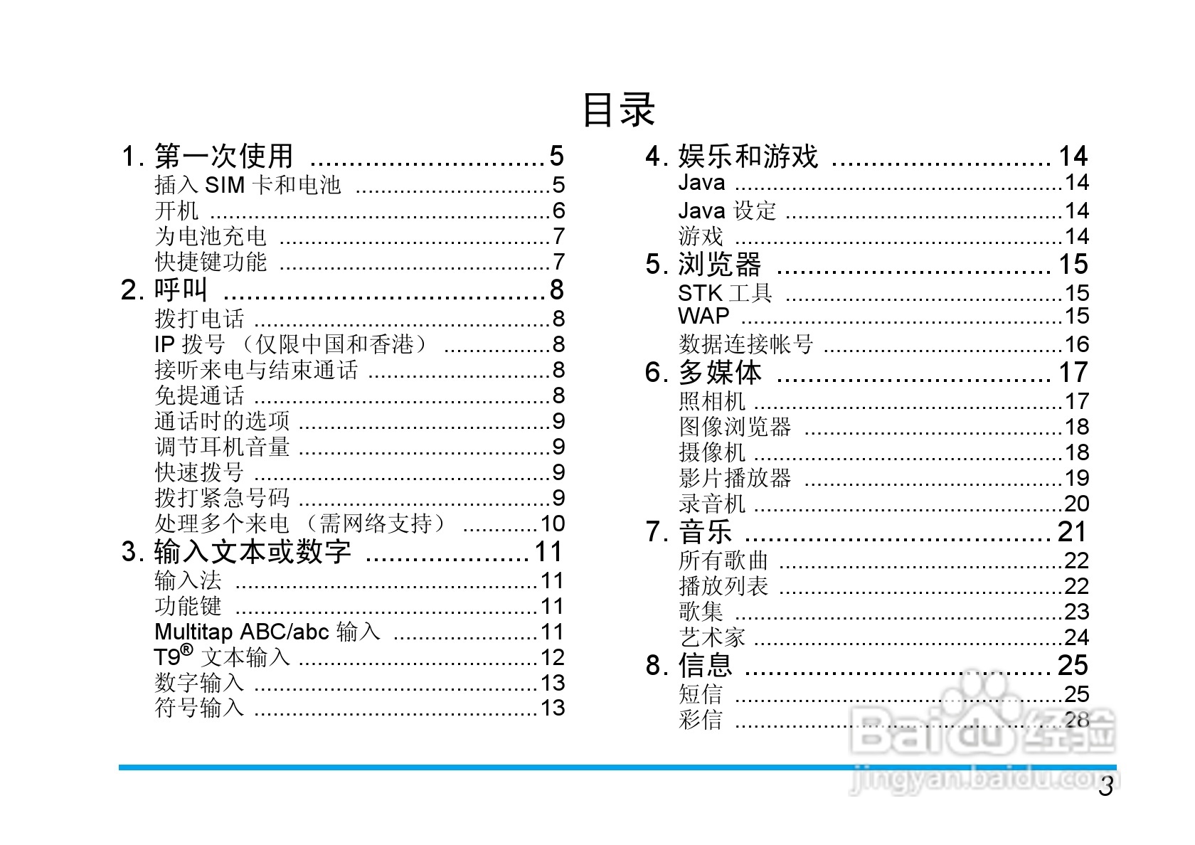 Philip飞利浦ctm600blu手机说明书:[1]