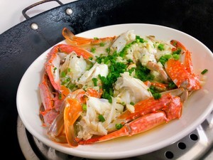 宁波葱油螃蟹的做法