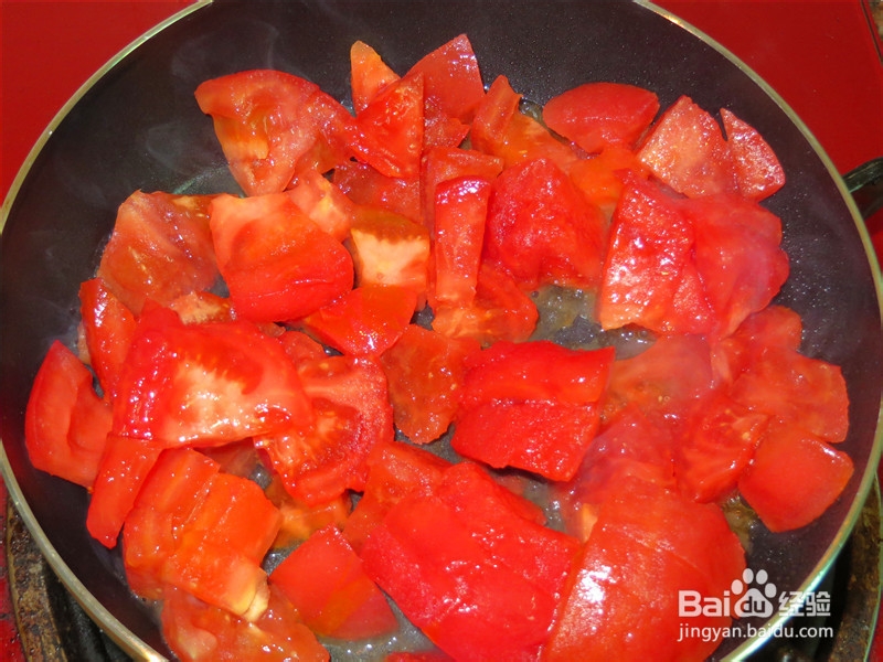 黄豆新吃法-西红柿焗黄豆