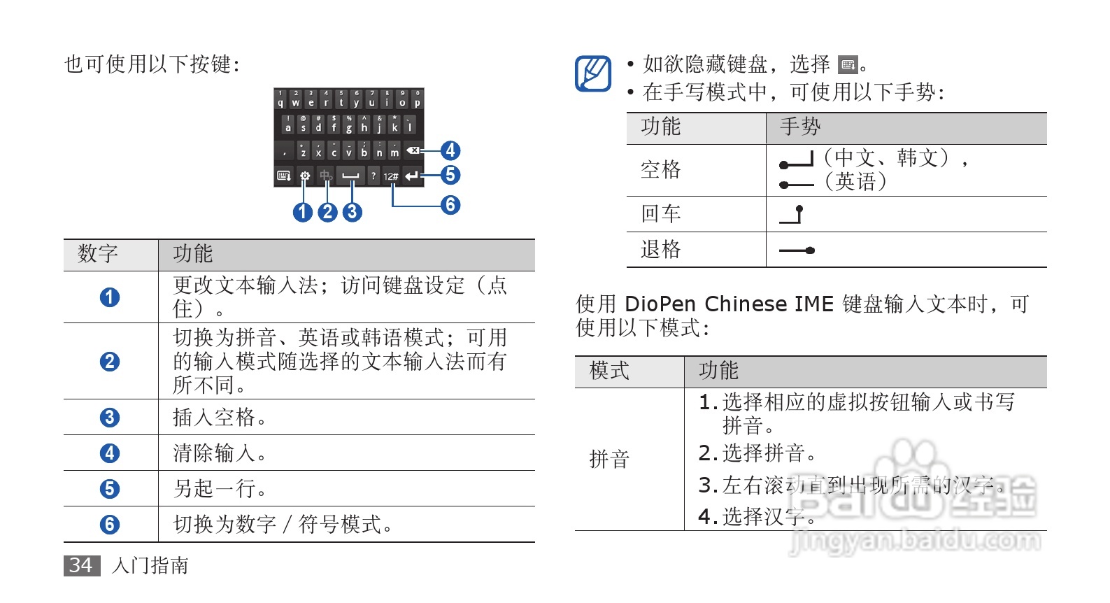 三星GT-S5660手机使用说明书:[4]