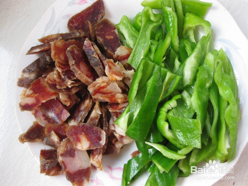 妈妈的味道--青椒炒香肠