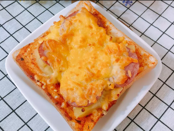 简易版吐司披萨