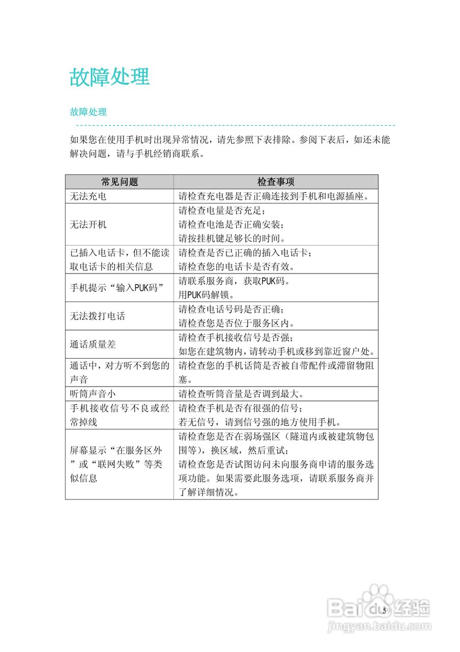 摩托罗拉EX200手机使用说明书:[6]