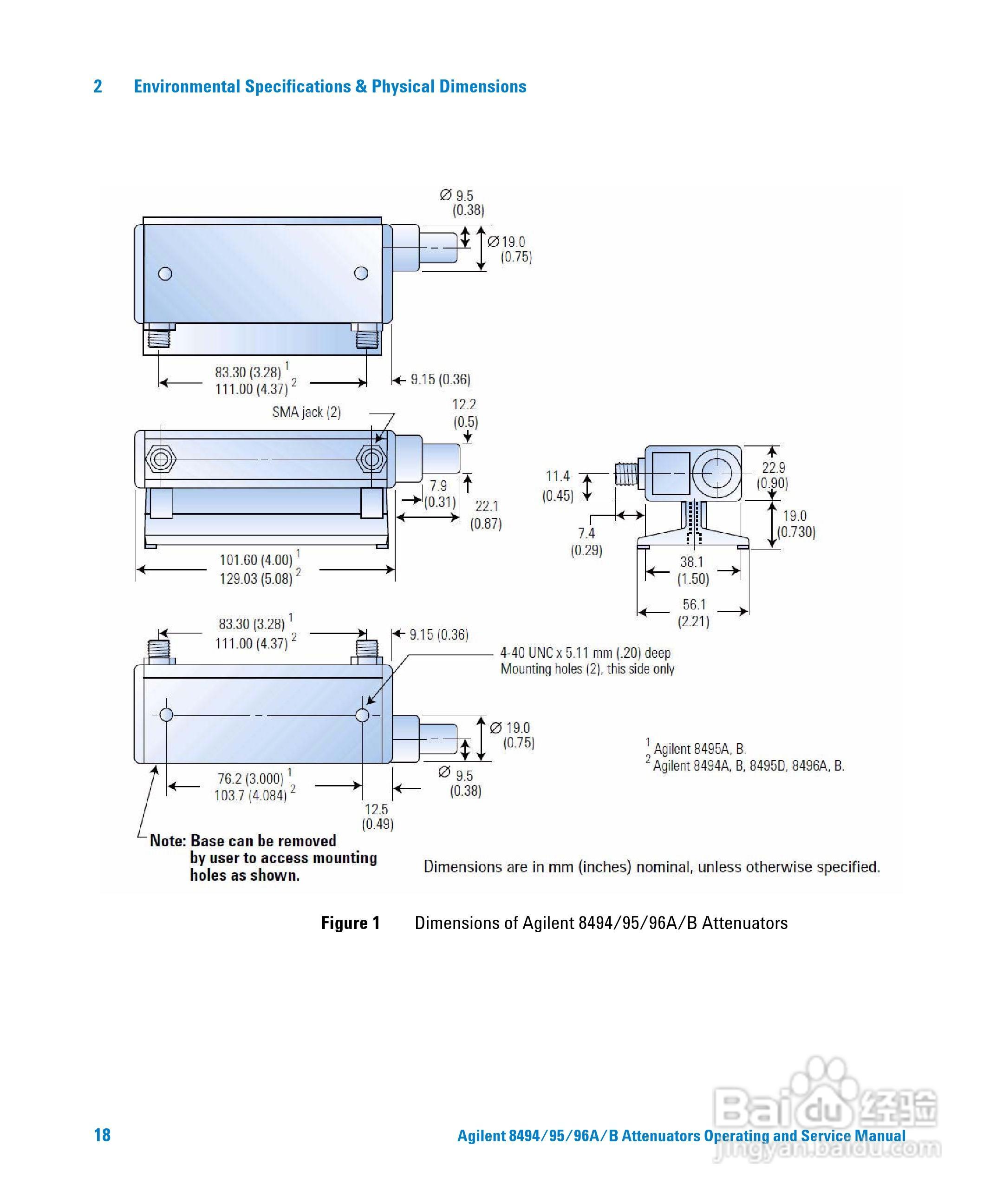 8494A手动步进衰减器使用手册:[2]