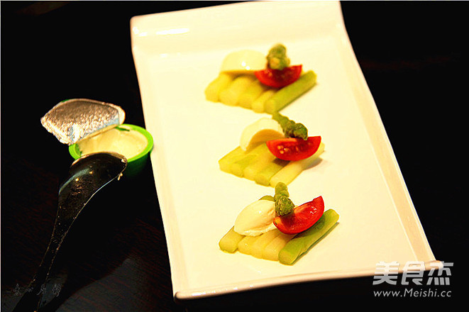 西式奶酪芦笋素心居静素食素菜美食