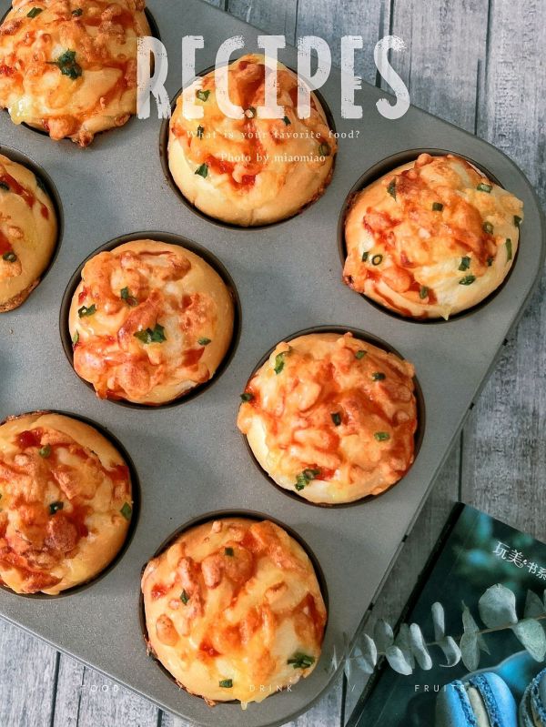 香葱芝士小面包