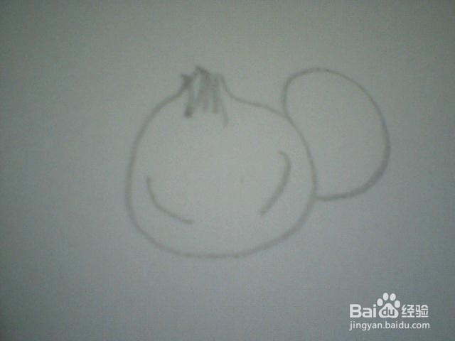 简笔画包子这样画