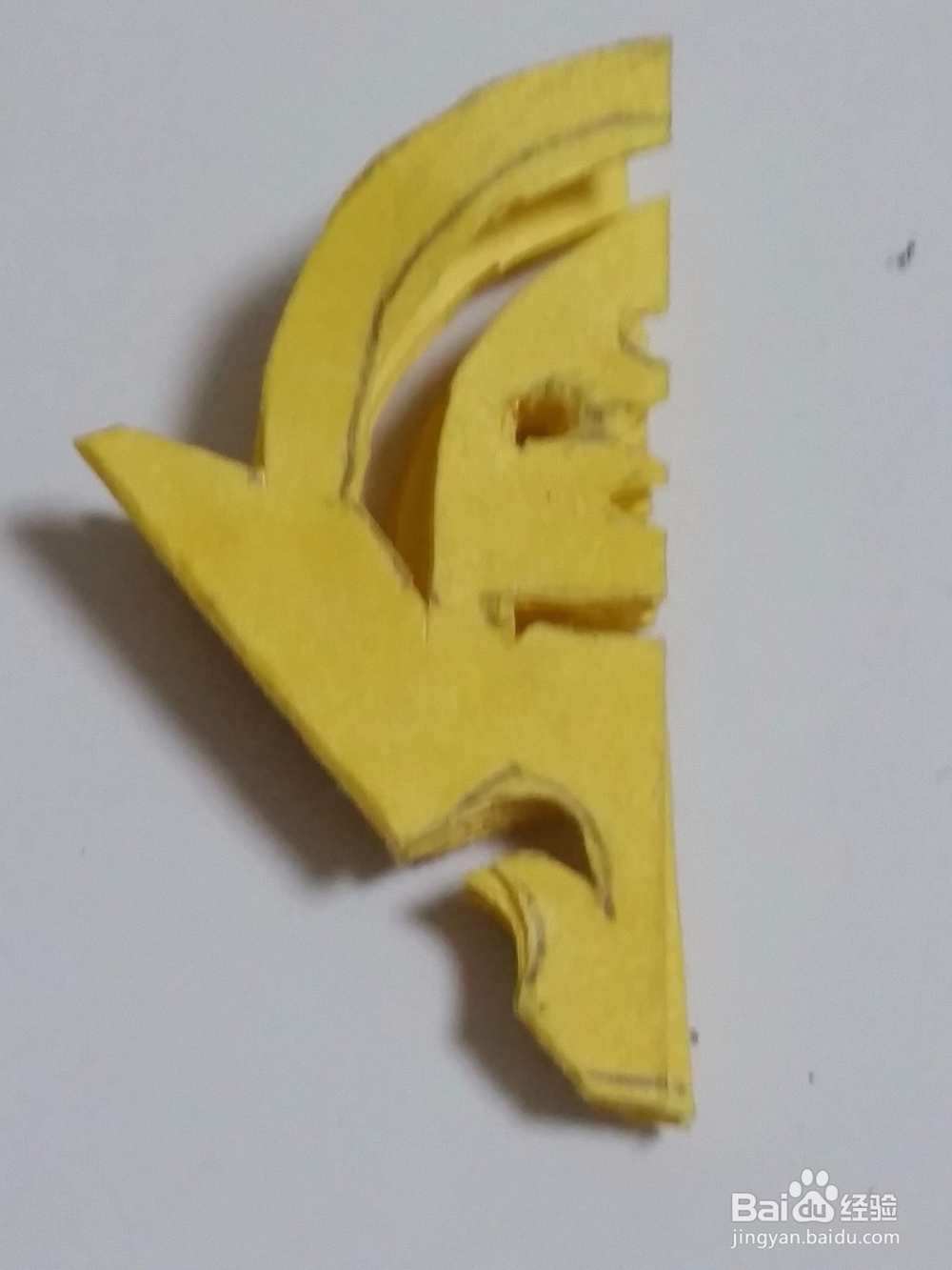 儿童趣味花苞窗花剪纸