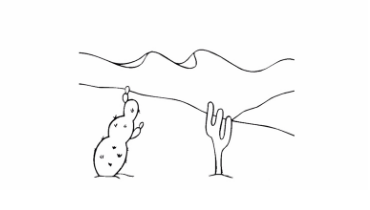 大漠孤烟直长河落日圆的画怎么画