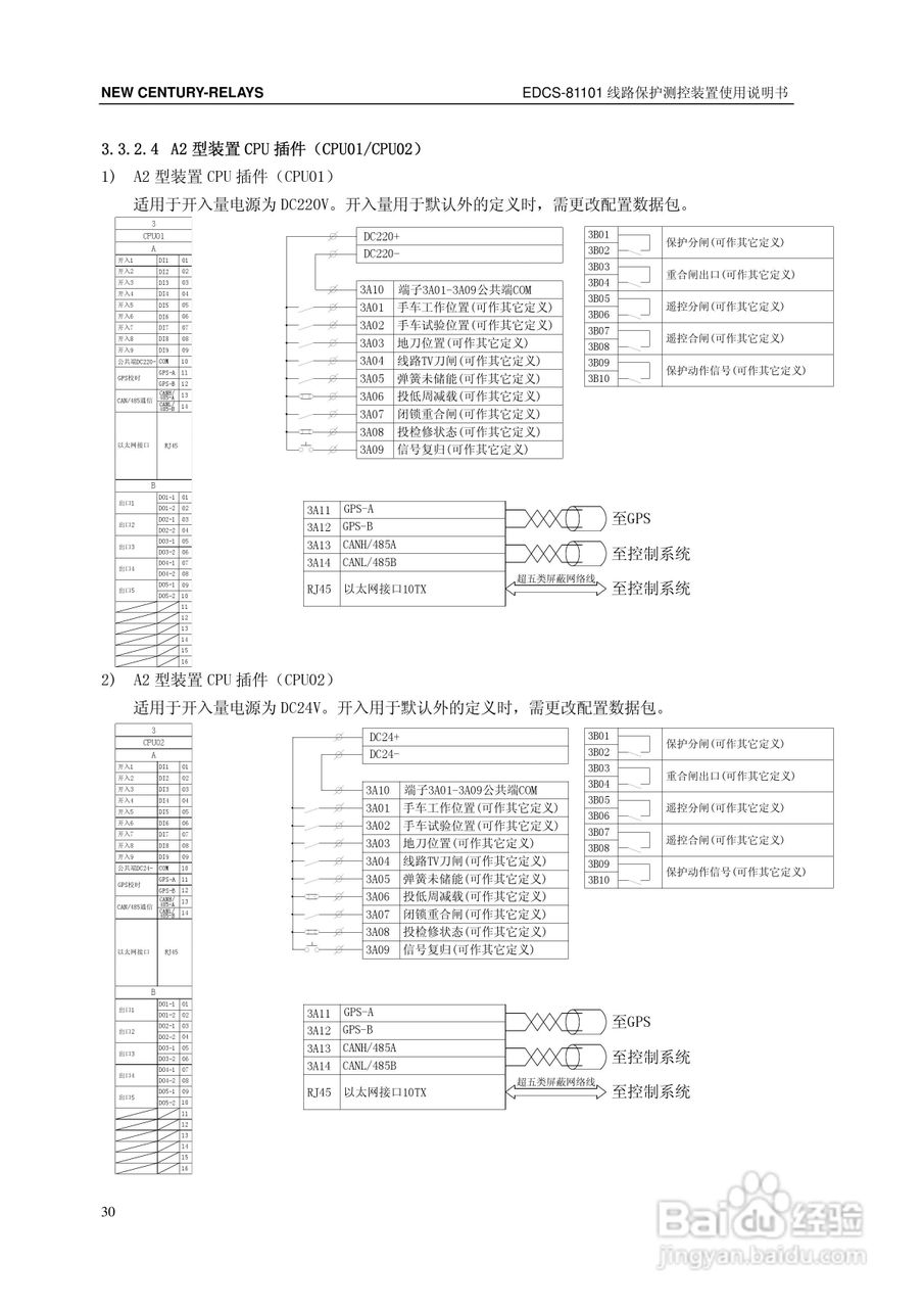 新世纪EDCS-81103线路保护测控装置说明书:[4]