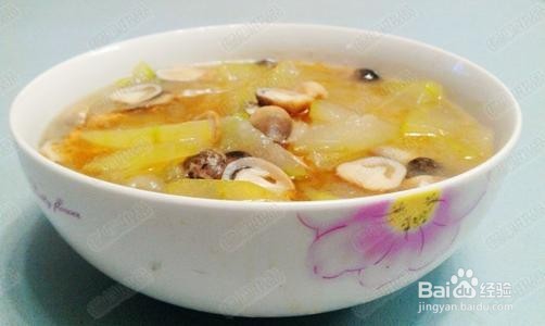 草菇毛豆炒冬瓜制作步骤