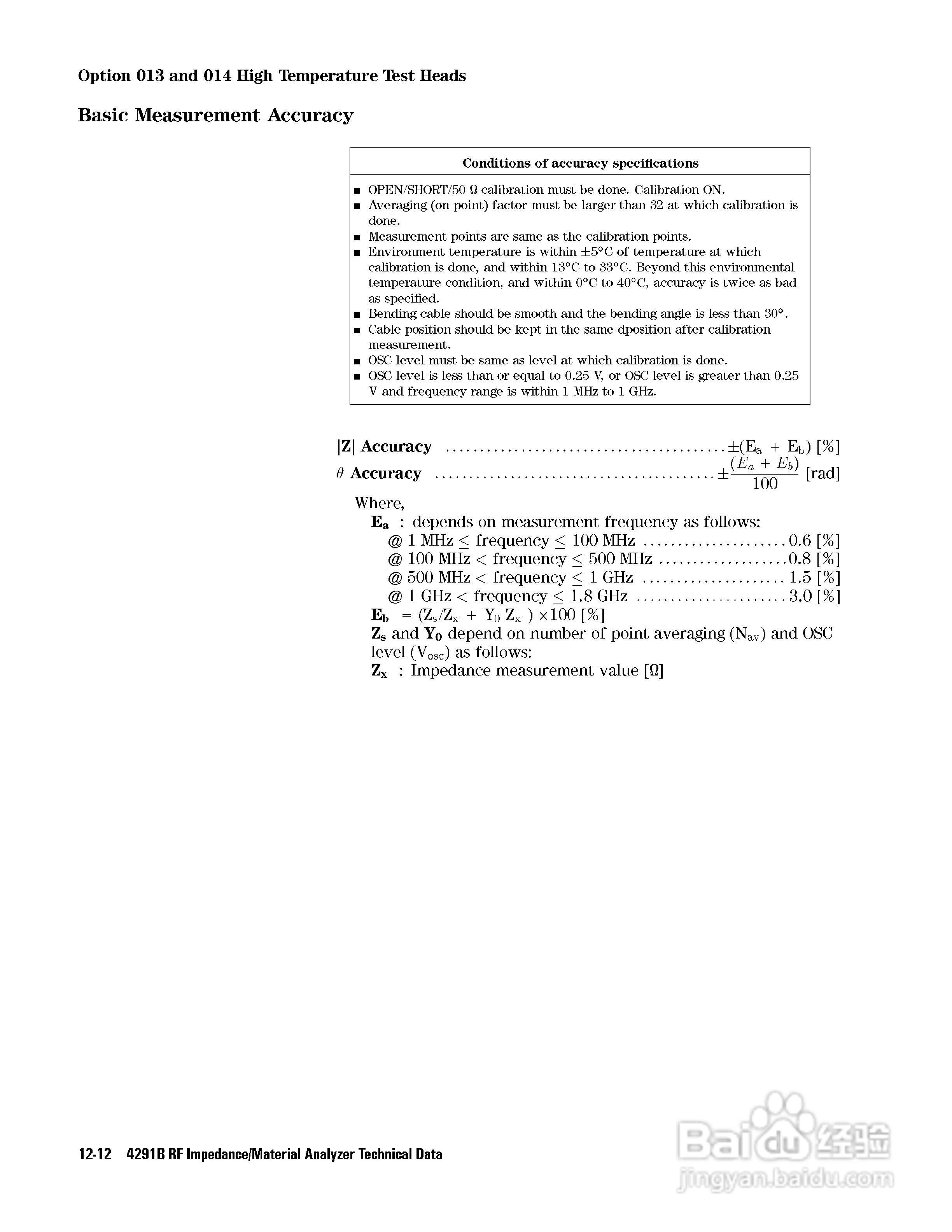 HP4291B分析仪说明书:[29]