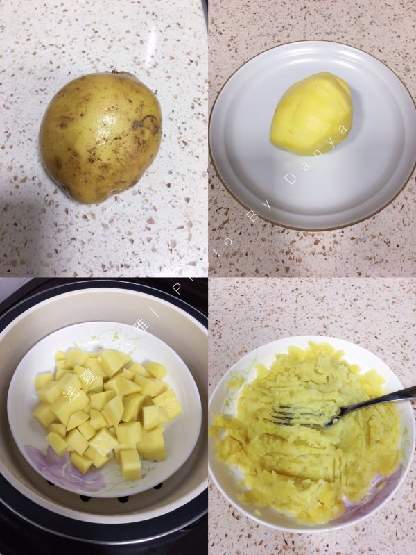 杂蔬土豆泥吐司