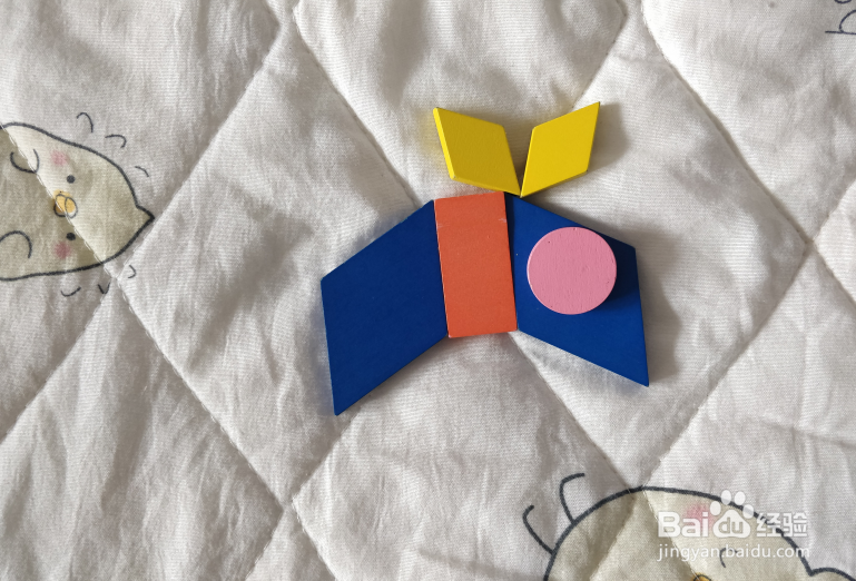 用几何形状怎么拼一匹小马驹？