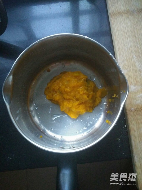 南瓜麦片粥的做法