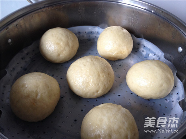 南瓜流沙包----豆渣变废为宝