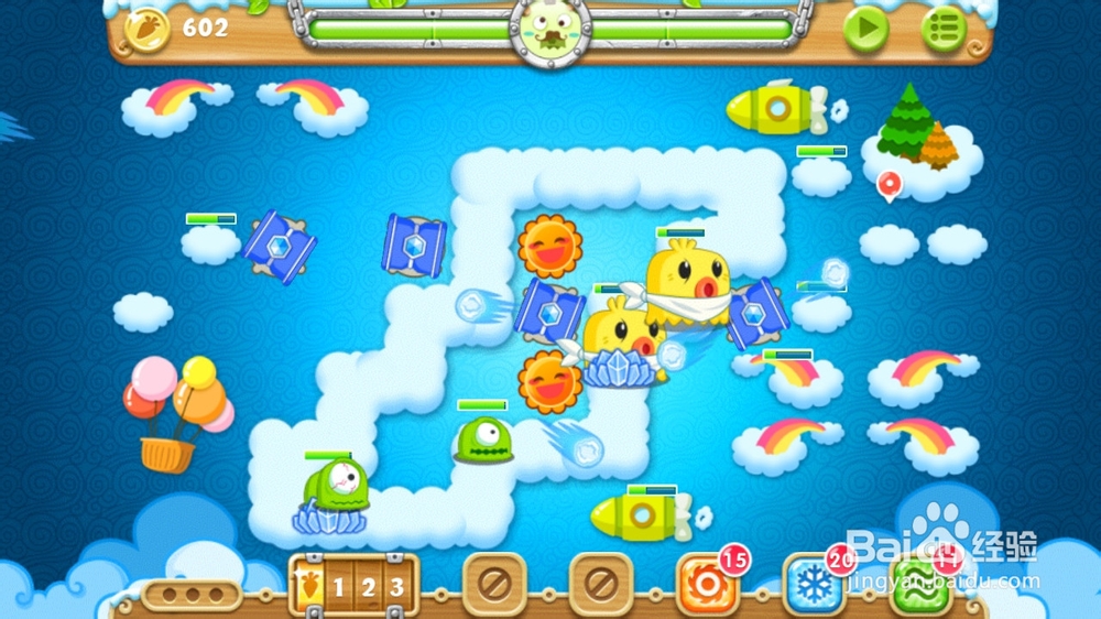 保卫萝卜2-59关金萝卜+钻石任务