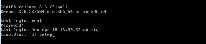 centos6.6安装后必做之----1.网卡设置