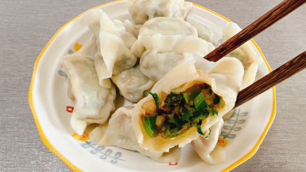 猪肉小白菜水饺