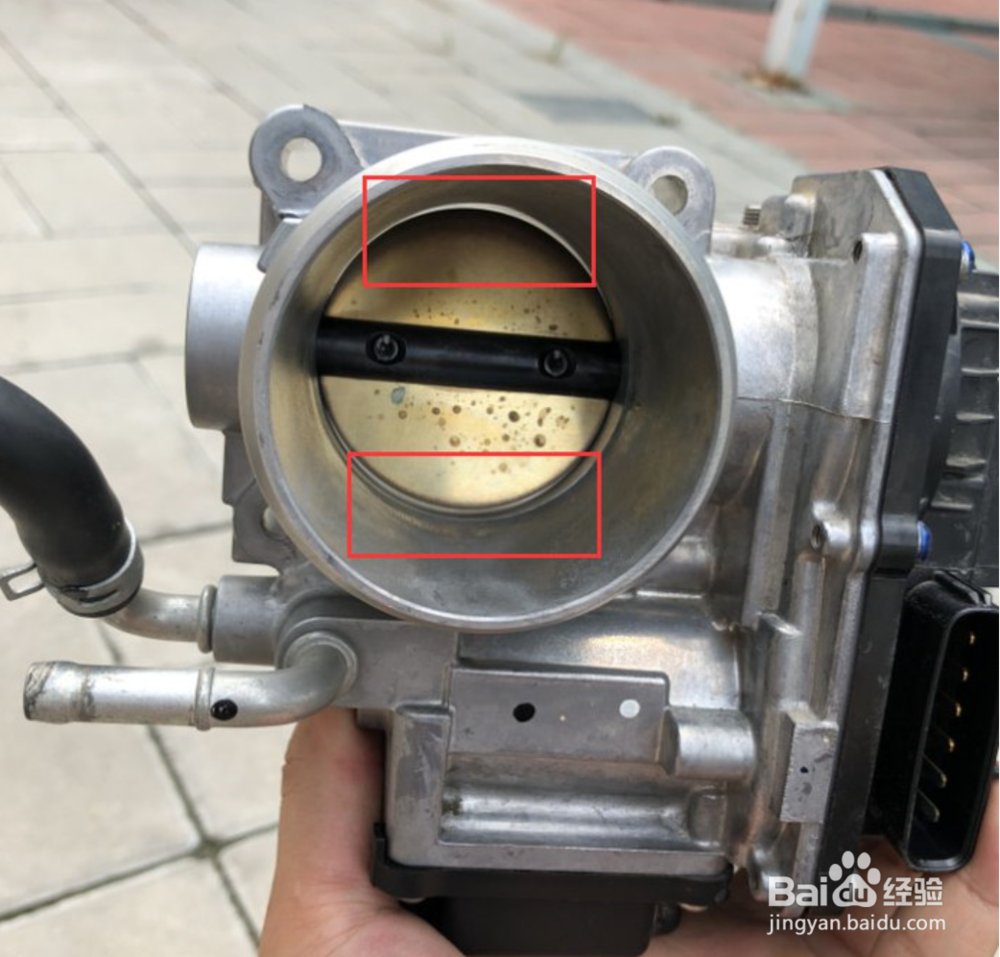 十代思域清洗节气门教程