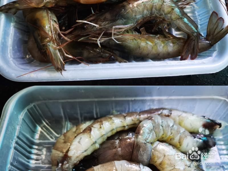 海虾抱蛋的做法