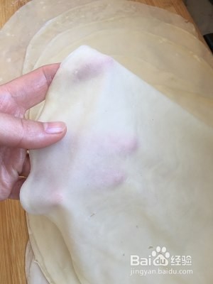 好吃的超薄素菜盒