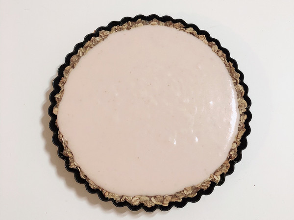 燕麦草莓芝士挞