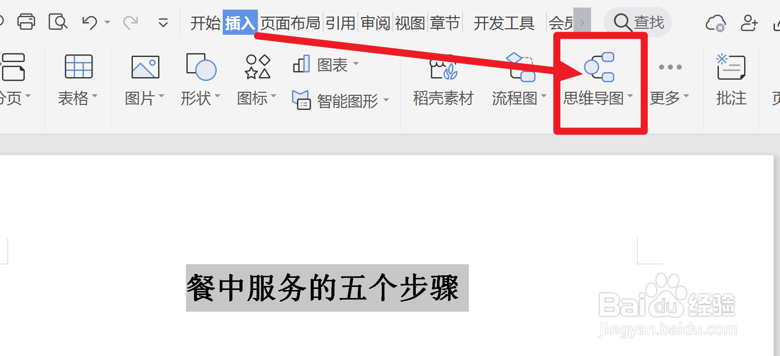 餐中服务的五个步骤