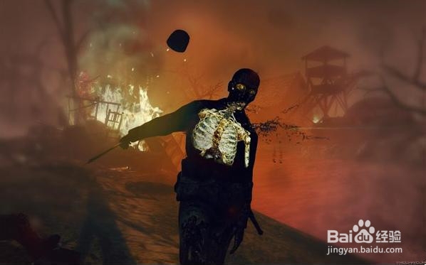 狙击精英:纳粹僵尸部队2用狙击爆纳粹僵尸的头