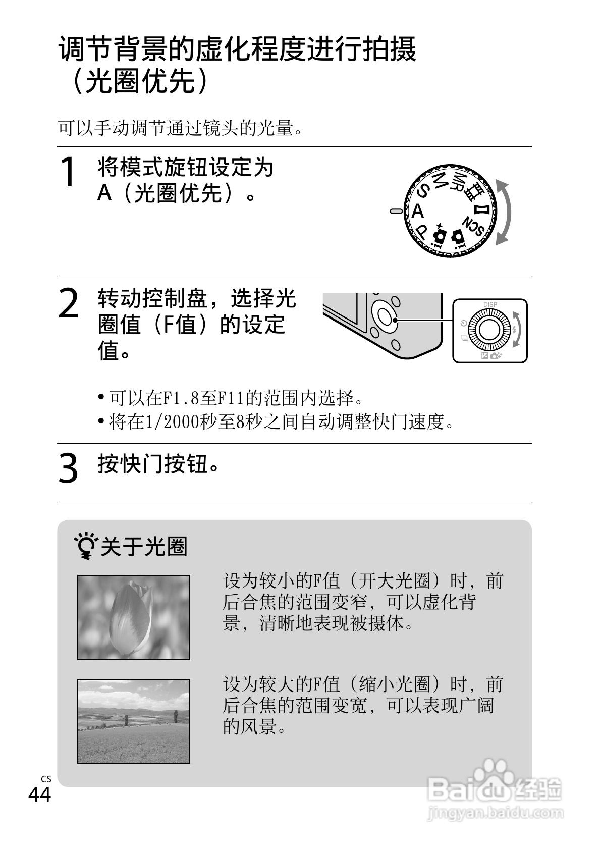 SONY DSC-RX100数码相机说明书:[5]