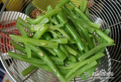 香辣豆角是怎么做的家常做法的教程