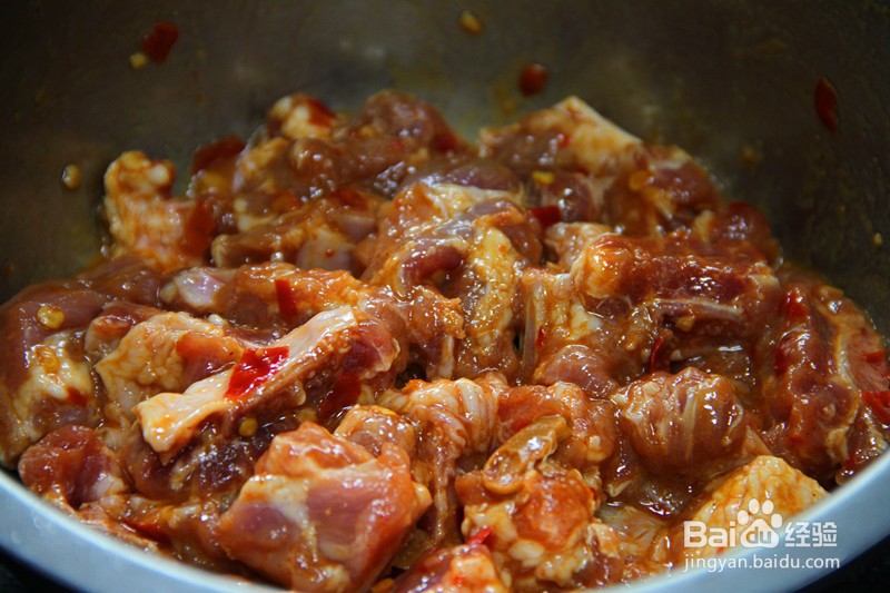 小米蒸排骨的做法